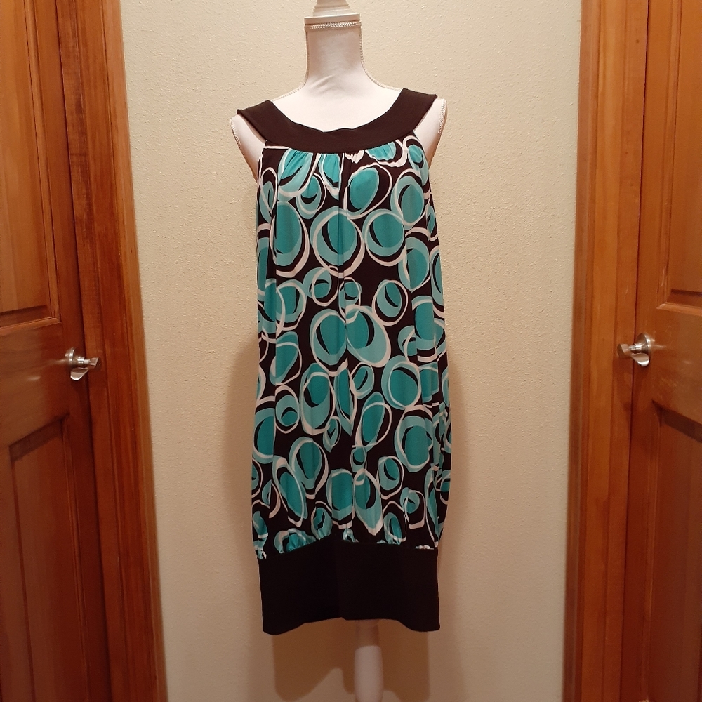 Cirle Print Dress